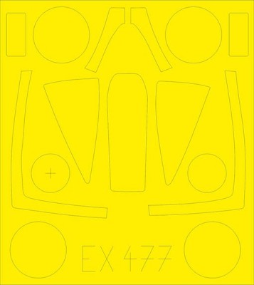 Eduard EX477 Mask 1/48 A-10C (ITAL)
