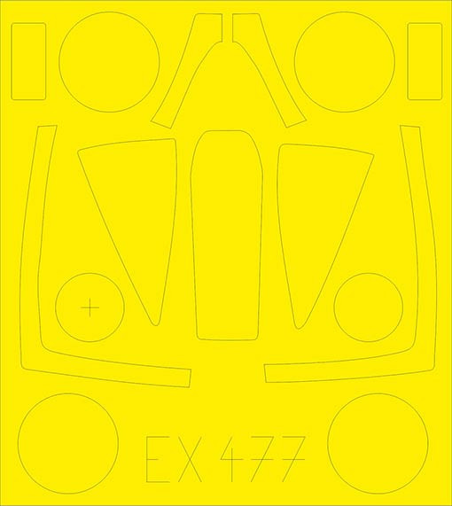 Eduard EX477 Mask 1/48 A-10C (ITAL)