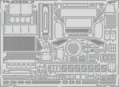 Eduard 36460 SET ZSU-23-4M Shilka (ZVE) 1:35