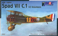 MAC 72049 SPAD VII C.1 US Volunteers 1/72
