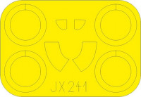 Eduard JX241 Mask 1/32 I-16 Type 10 (ICM)