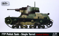 Ibg 35074L 7TP Polish Tank - Single Turret with Crew 1:35