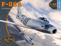 Clear Prop CLPR48025 F-86A in Korea early variants (3x camo) 1/48