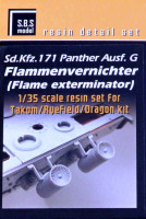 SBS model 35040 Sd.Kfz.171 Panther Ausf.G Flame exterminator 1/35