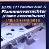 SBS model 35040 Sd.Kfz.171 Panther Ausf.G Flame exterminator 1/35