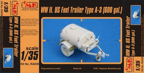 CMK RA039 US Fuel Trailer Type A-3 (600 gal.) WWII 1/35