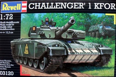Revell 03120 Challenger I британский танк 1/72