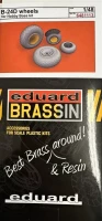 Eduard 6481113 BRASSIN B-24D wheels (HOBBYB) 1/48