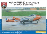 Pilot Replicas PR48A007 De Havilland Vampire T.11 in RAF Service 1/48