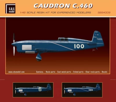 Sbs Model M4009 Caudron C.460 (resin kit) 1/48