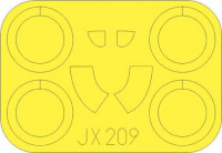 Eduard JX209 I-16 Type 24 1/32