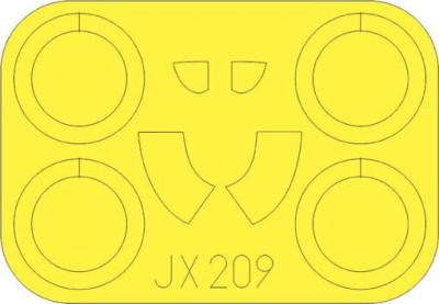 Eduard JX209 I-16 Type 24 1/32
