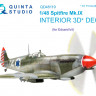 Quinta studio QD48119 Spitfire Mk.IX (для модели Eduard) 3D декаль интерьера кабины 1/48