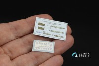 Quinta Studio QR+48096 Комплект ремней для истребителя Luftwaffe, ВМВ (с металлическими пряжками) 1/48