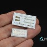Quinta Studio QR+48096 Комплект ремней для истребителя Luftwaffe, ВМВ (с металлическими пряжками) 1/48