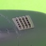 Master 48194 P-51 Mustang car.air filter c.RAF louvr.B(MG) 1/48