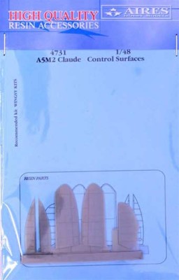 Aires 4731 A5M2 Claude control surfaces (WINGSY) 1/48