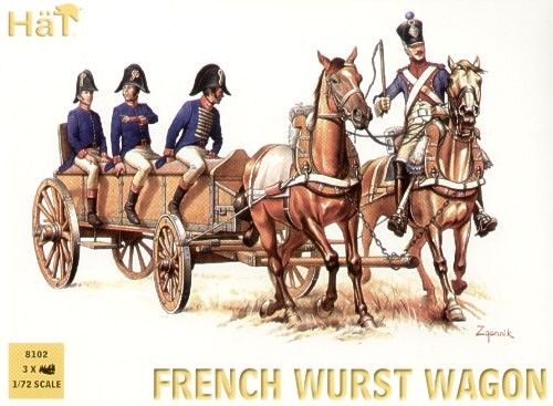 HAT 8102 French Wurst Wagon 1/72