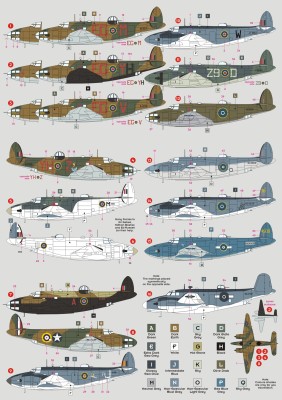 Dk Decals 72048 B-34/PV-1 Ventura RAF&amp;Comm.serv. (15x camo) 1/72