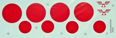 LF Model C4895 Decals Brewster Model 339D over Japan (TAM) 1/48