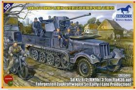 Bronco CB35043 Sd.kfz 6/2 5t 3.7cm Flak 36 half-track 1/35