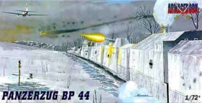 Mach 2 MACHAR02B additional set for MACHAR02 Panzerzug BP-44 - German armoured train 1\72