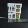 Metallic Details MDP32022 France seat belts WWII (3D-Printed) 1/32