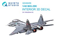 Quinta Studio QD48458 МиГ-29К (HobbyBoss) 1/48