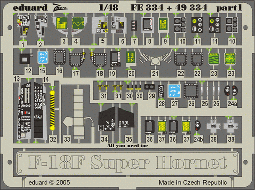 Eduard FE334 F-18F HAS