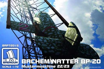 Brengun BRP72015 Bachem Natter 22/23 1/72