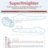 Peewit M72373 Canopy mask Bristol Superfreighter (AIRFIX) 1/72