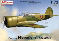 Az Model 76044 Curtiss Hawk H-75A-4/5/7 (3x camo) 1/72