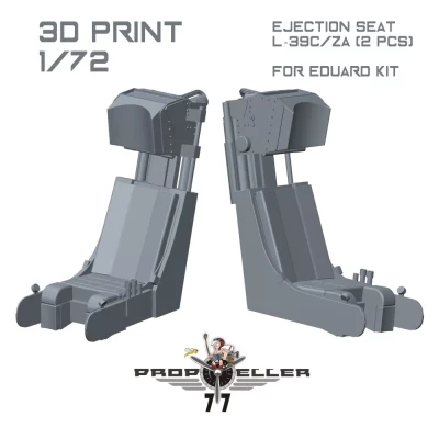 77 Propeller 77PRP751 Ejection Seat L-39C/ZA - 2 pcs. (EDU) 1/72
