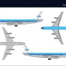 X-Scale X144004 Douglas DC-8-53 KLM 1/144