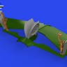 Eduard 648994 BRASSIN P-51B/C undercarriage legs BRONZE 1/48
