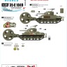 Star Decals 35-C1049 U.S. Special Shermans. Aunt Jemima and other mine exploder tanks 1/35