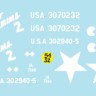 Star Decals 35-C1049 U.S. Special Shermans. Aunt Jemima and other mine exploder tanks 1/35
