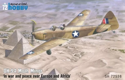 Special Hobby S72538 DH.94 Moth Minor 'Over Europe and Africa' 1/72