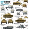Star Decals 35-C1183 Fall Blau and Stalingrad # 1. Pz-Abteilung 60 / 60. Infanterie Division 1942-43. Pz.Kpfw.II Ausf.F, Pz.Kpfw.III Ausf.J, Pz.IV Ausf.E, Mercedes MB 170 VK, Kubelwagen, Sd.Kfz.251/8 Ausf.C 1/35
