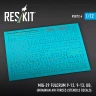 Reskit RSB72004 MiG-29 Fulcrum 9-12, 9-13, UB, Ukrainian A.F. 1/72
