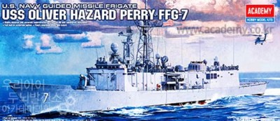 Academy 14102 FFG-7 Фрегат &quot;Оливер Пэрри&quot; 1/350