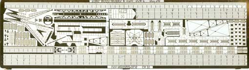 Tom's Modelworks 0748 USS Indianapolis detailing set 1/700
