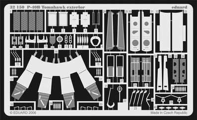 Eduard 32150 P-40B exterior TRU