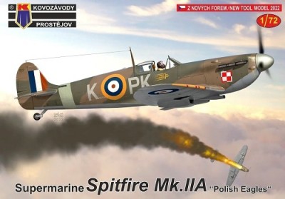 Kovozavody Prostejov 72303 Spitfire Mk.IIA 'Polish Eagles' (3x camo) 1/72