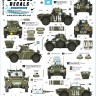 Star Decals 35-C1417 Cyprus 1974 # 2. British Peacekeepers. Ferret Mk.1/2, Ferret Mk.2/3, Saladin Mk.2. Turkish invasion in summer 1974 1/35