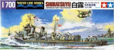 Tamiya 31402 Яп.эсминец Shiratsuyu 1/700