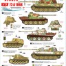 Star Decals 72-A1068 Hungary 45 # 1. German tanks and AFVs in Hungary 1944-45. Sturmgeschutz/StuG.III Ausf.G, Tiger 2, Tiger 2 Porsche, Panther Ausf.G, Soviet T-34/85, Marder 2 Wespe 10,5mm SPG, Munitionsschlepper Wespe and Munitionsschlepper Hummel 1/72