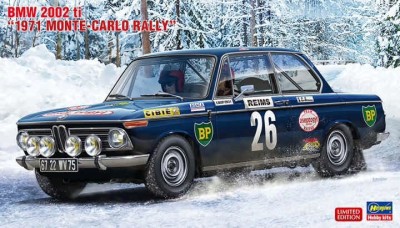 Hasegawa 20540 Bmw 2002 Ti &quot;1971 Monte- 1/24