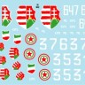 Star Decals STAR35942 Hungarian Uprising 1956 #1. Soviet T-34-85, BTR-40 APC 1/35