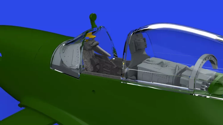 Eduard 672363 BRASSIN P-51D-5 cockpit PRINT (EDU) 1/72